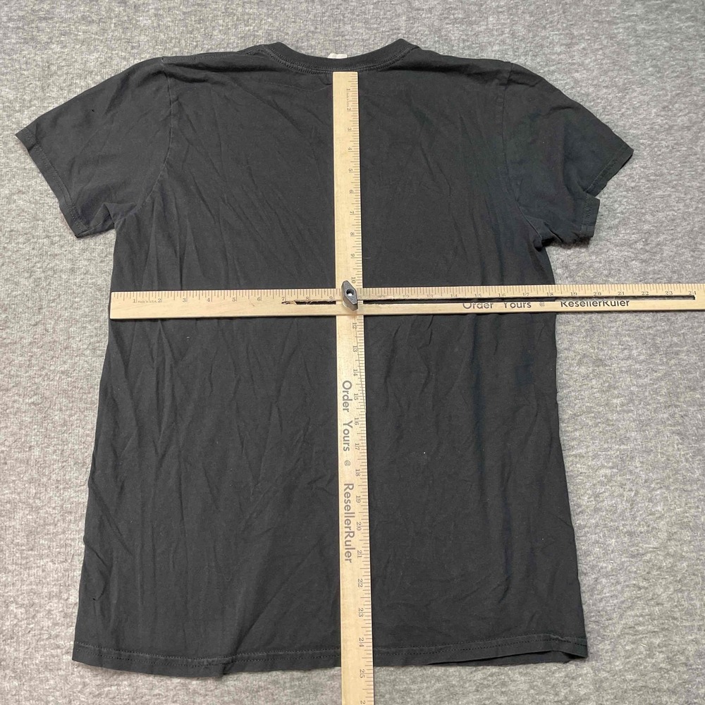 Gildan Japanese Muscle Graphic T-Shirt Medium Black‎ Samurai Car Culture Men - Picture 4 of 5